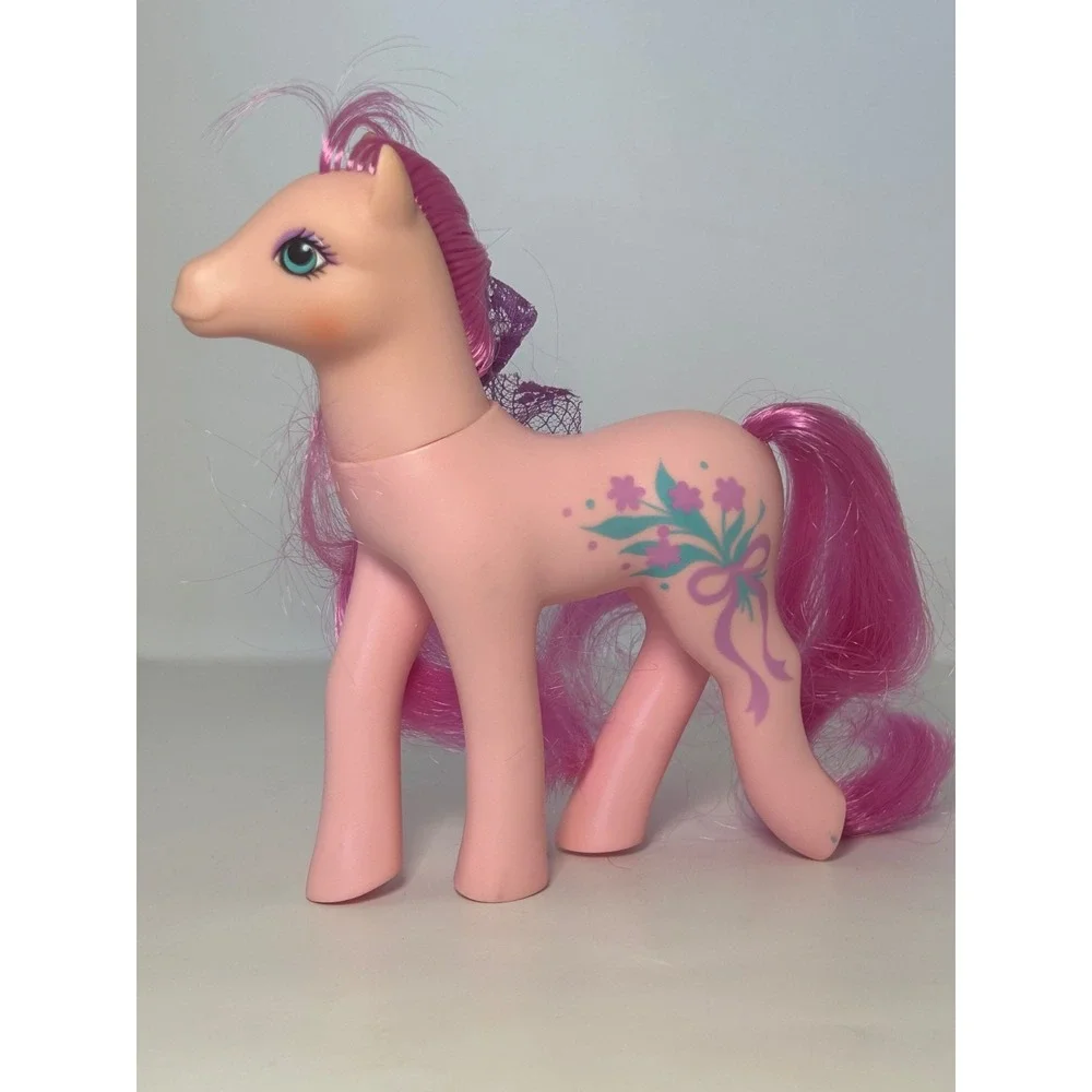 My Little Pony Vintage G1 Figure Sweetheart Sisters Dainty W/ Earring READ